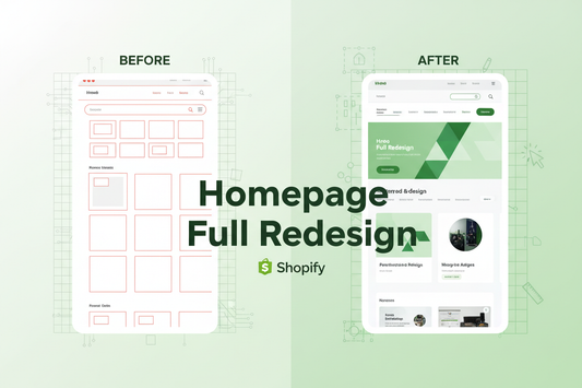 Homepage Full Redesign