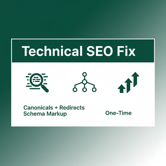 Technical SEO Fix Service