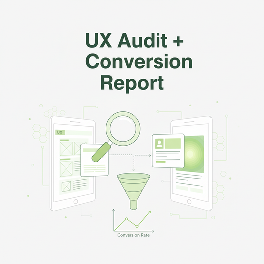 UX Audit and Conversion Report service image