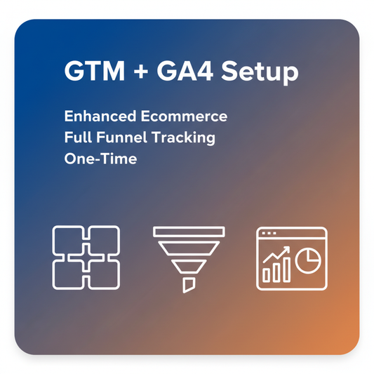 GTM + GA4 Setup Service