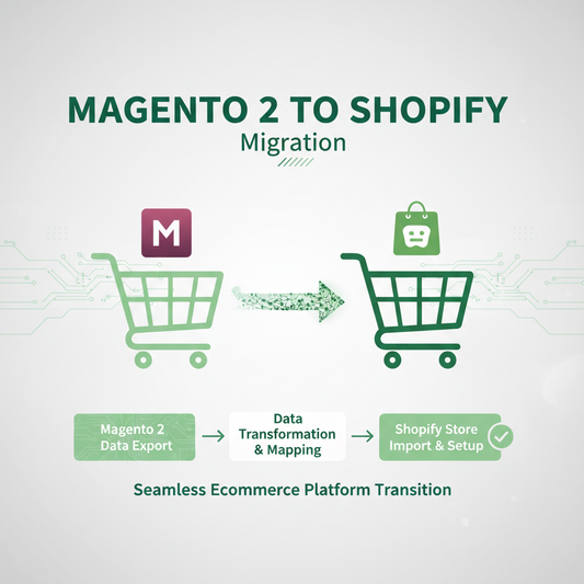 Magento 2 to Shopify migration service image