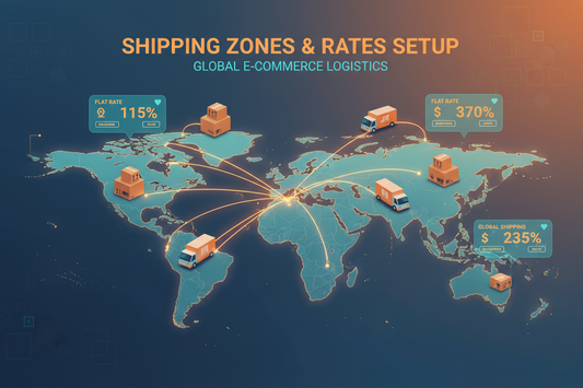 Shipping Zones & Rates Setup